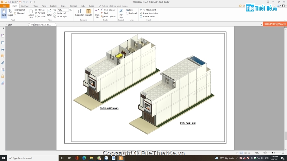 nhà 2 tầng hiện đại,revit nhà phố 2 tầng,kiến trúc nhà phố 2 tầng,nhà phố 5x20m