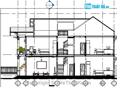 nhà phố 2 tầng,revit nhà phố 2 tầng,file revit nhà phố 2 tầng,nhà phố 2 tầng file revit
