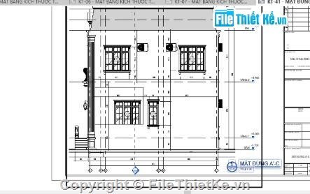 nhà phố 2 tầng,revit nhà phố 2 tầng,file revit nhà phố 2 tầng