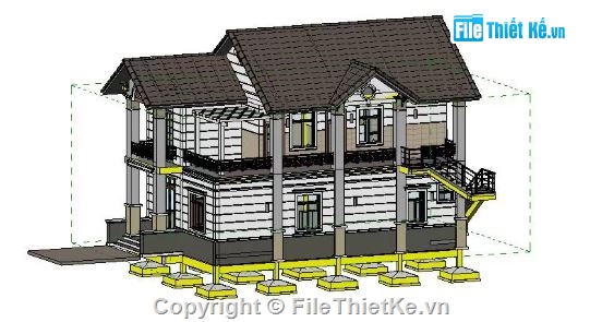 nhà phố 2 tầng,revit nhà phố 2 tầng,file revit nhà phố 2 tầng,nhà phố 2 tầng revit