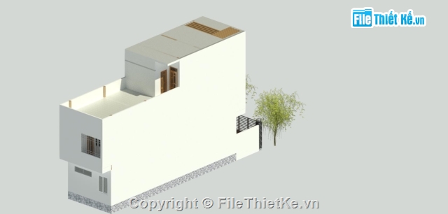 nhà phố 5x20m,REVIT NHÀ PHỐ 2.5,nhà phố 2.5 tầng