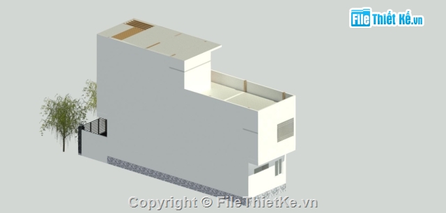 nhà phố 5x20m,REVIT NHÀ PHỐ 2.5,nhà phố 2.5 tầng