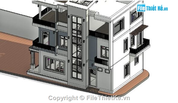 nhà phố 3 tầng,revit nhà phố 3 tầng,file revit nhà phố 3 tầng