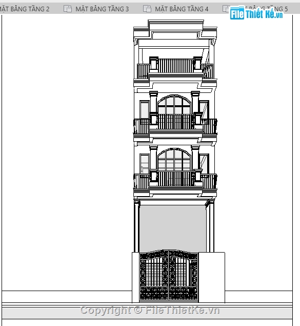 revit nhà phố 5 tầng 5x15.13m,File revit nhà phố 5 tầng,revit nhà phố 5 tầng,File revit nhà phố