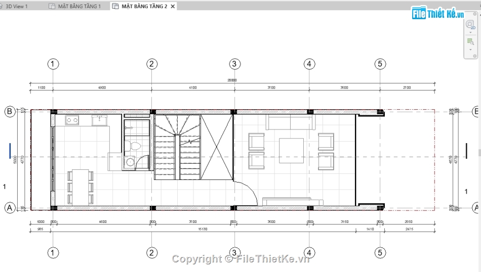 revit nhà phố 5 tầng 5x15.13m,File revit nhà phố 5 tầng,revit nhà phố 5 tầng,File revit nhà phố