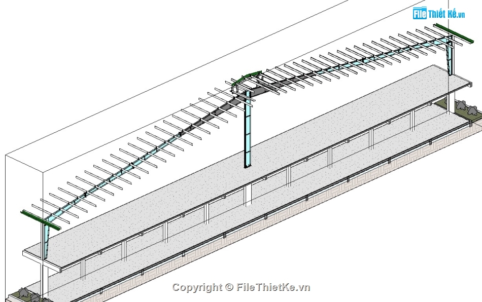 revit kết cấu nhà xưởng,revit nhà xưởng,revit xưởng,model revit nhà xưởng