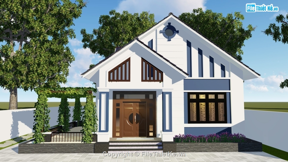 biệt thự vườn revit,biệt thự revit,thiết kế mẫu biệt thự,biệt thự cấp 4 revit,revit thiết kế biệt thự nhà vườn