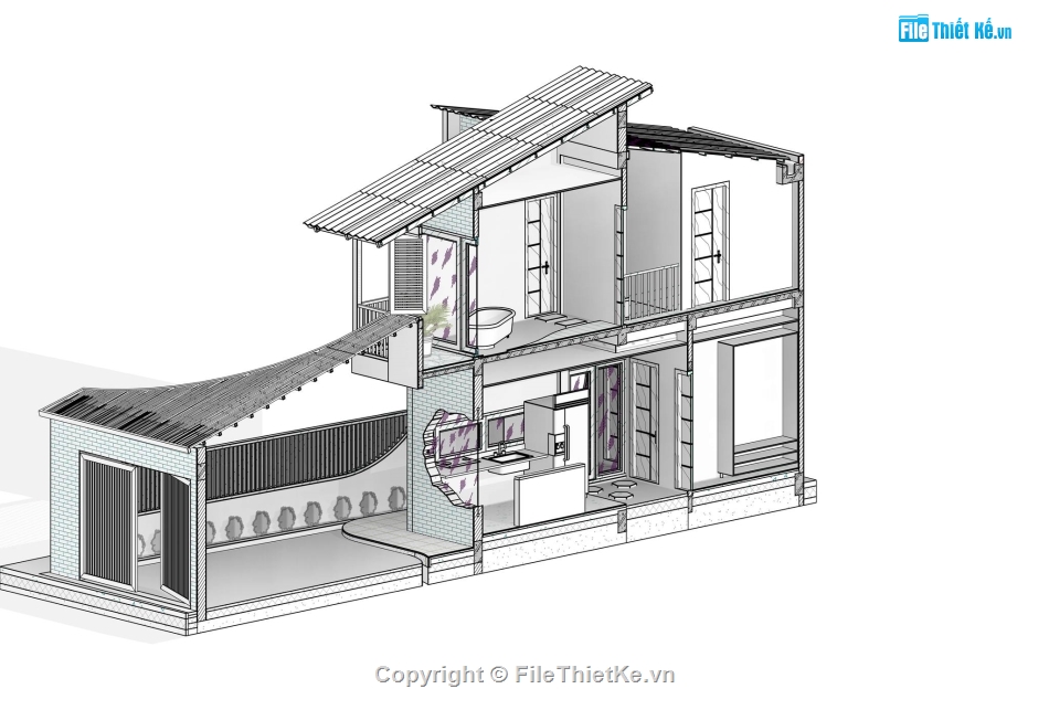 revit nhà phố,revit nhà phố 2 tầng,revit full nhà phố,revit kết cấu nhà phố