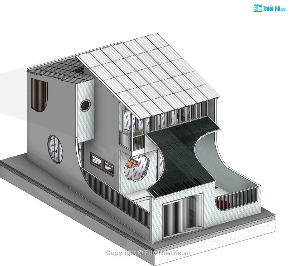 revit nhà phố,revit nhà phố 2 tầng,revit full nhà phố,revit kết cấu nhà phố