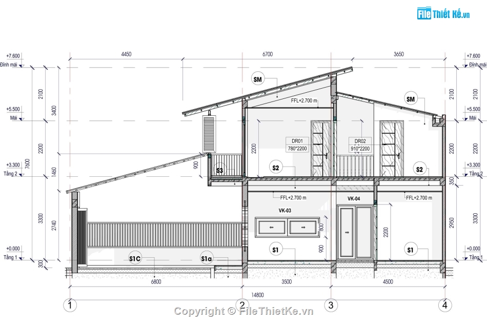 revit nhà phố,revit nhà phố 2 tầng,revit full nhà phố,revit kết cấu nhà phố