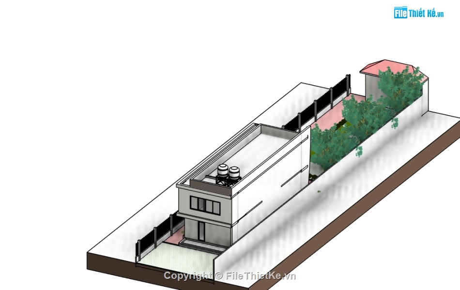 Revit nhà phố 2 tầng,file revit nhà phố,bản vẽ nhà phố 2 tầng revit,nhà phố 2 tầng revit