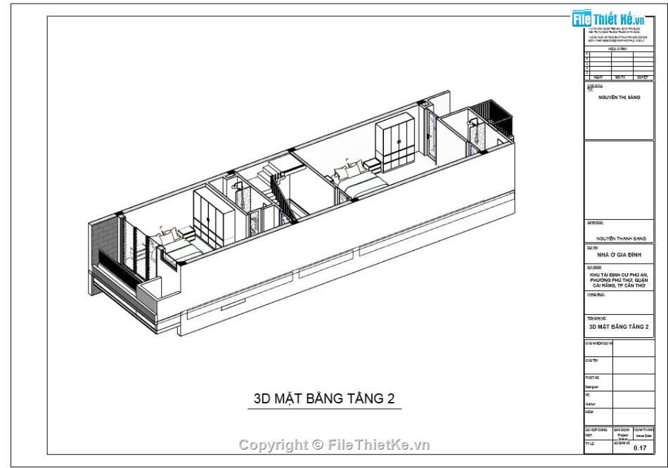 revit nhà phố 3 tầng,nhà phố 3 tầng revit,file revit nhà phố 3 tầng,nhà phố 3 tầng