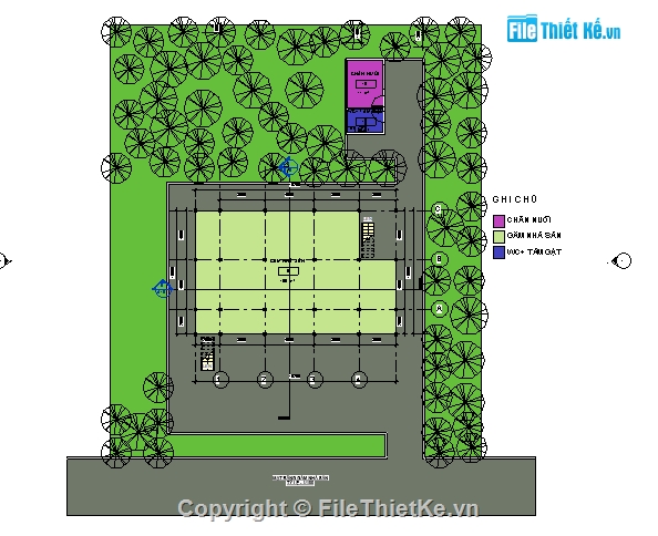 đồ án kiến trúc,file revit achitecture,nhà dân,nhà sàn,bản vẽ nhà sàn,thiết kế nhà sàn