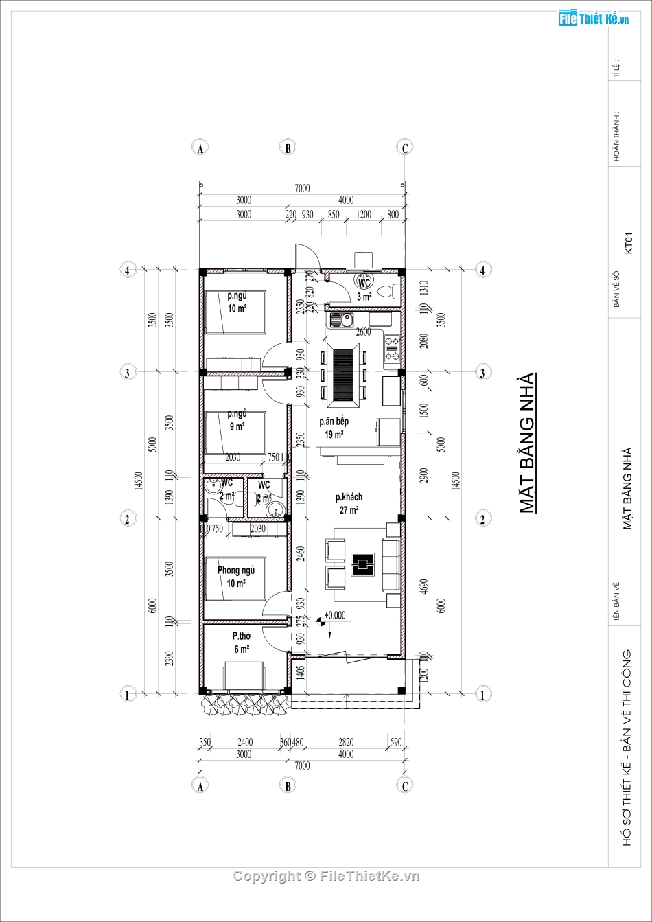 Nhà cấp 4 file revit,file revit nhà cấp 4,nhà cấp 4 file cad,bản vẽ nhà cấp 4,thiết kế nhà cấp 4,nhà cấp 4 7x14.5m