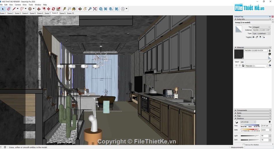 File sketchup Nhà phố 4x10m,dựng 3dsu nhà phố,Model su nhà phố,File sketchup nhà phố,model sketchup nhà phố,Model su nhà phố 4 tầng