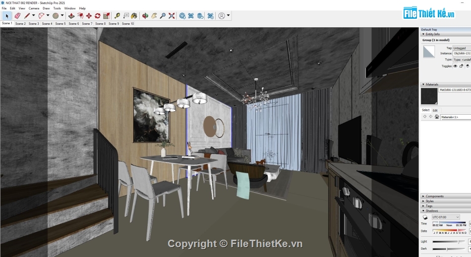 File sketchup Nhà phố 4x10m,dựng 3dsu nhà phố,Model su nhà phố,File sketchup nhà phố,model sketchup nhà phố,Model su nhà phố 4 tầng