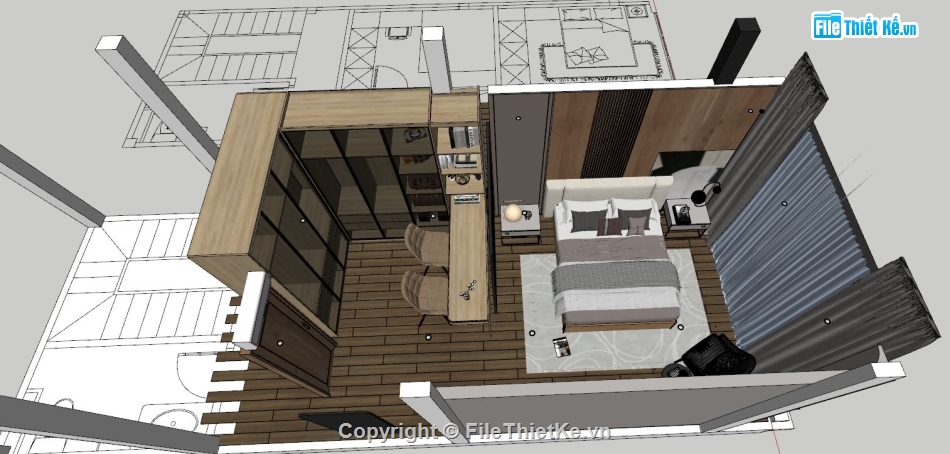 File sketchup Nhà phố 4x10m,dựng 3dsu nhà phố,Model su nhà phố,File sketchup nhà phố,model sketchup nhà phố,Model su nhà phố 4 tầng