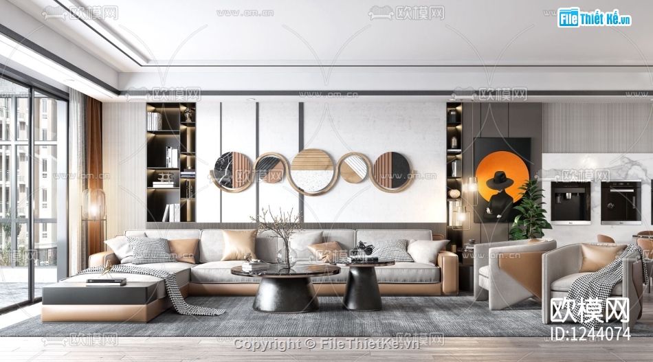 File Skechup nội thất,File Nội thất bàn ăn,Phòng khách 3dmax,File su nội thất phòng khách,model su nội thất