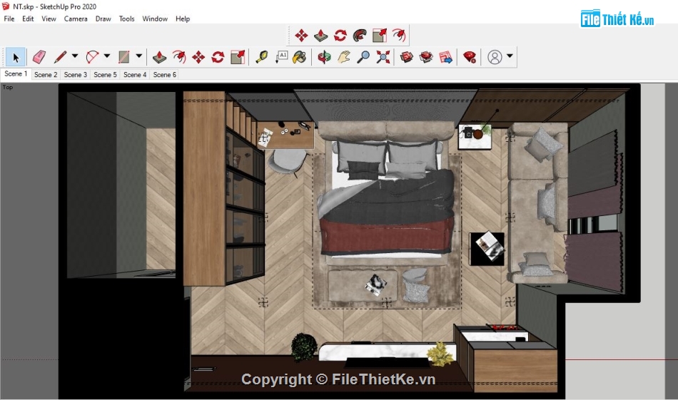 sketchup nội thất,File sketchup nội thất,sketchup nội thất phòng ngủ,File sketchup nội thất phòng ngủ,nội thất phòng ngủ su