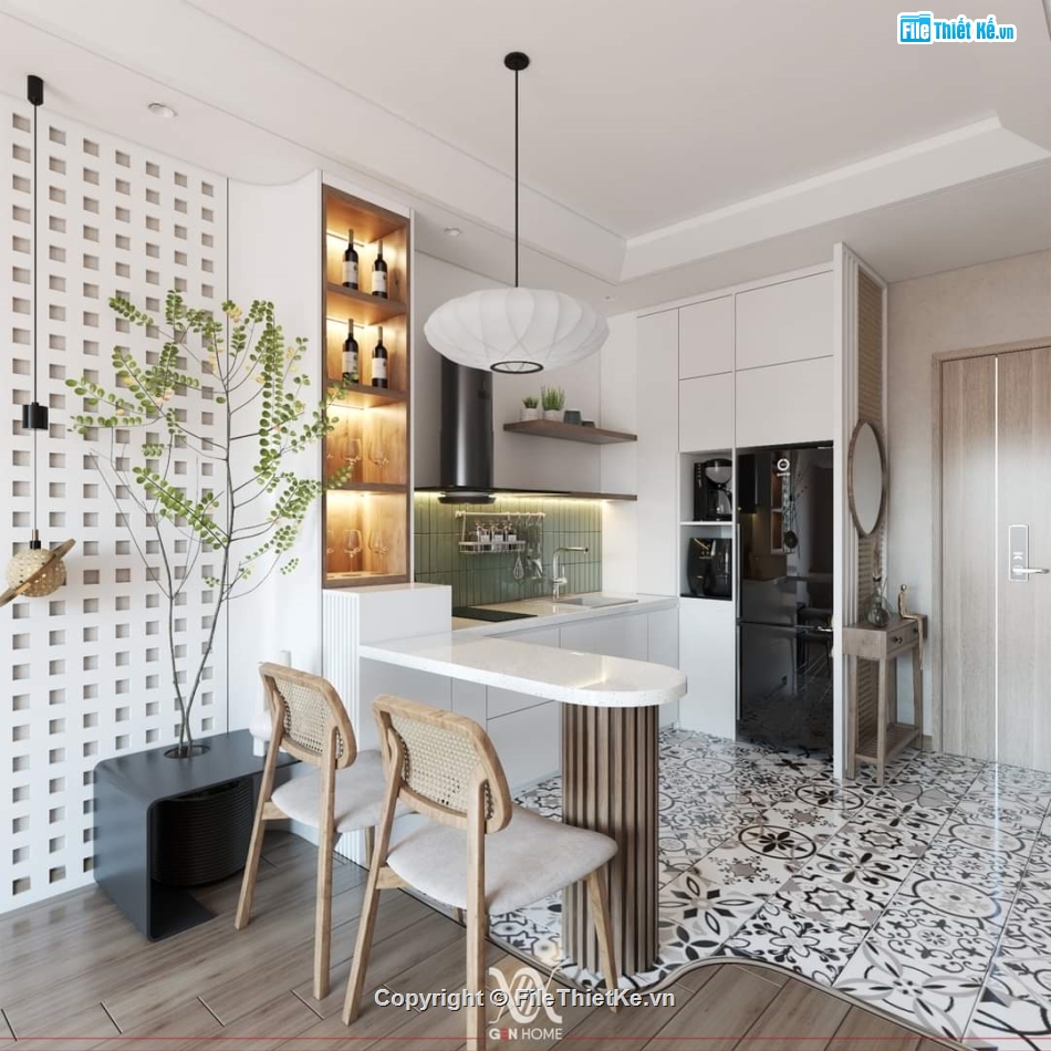 nội thất phòng khách,nội thất phòng ngủ,sketchup phòng khách,nội thất phòng bếp,File sketchup nội thất