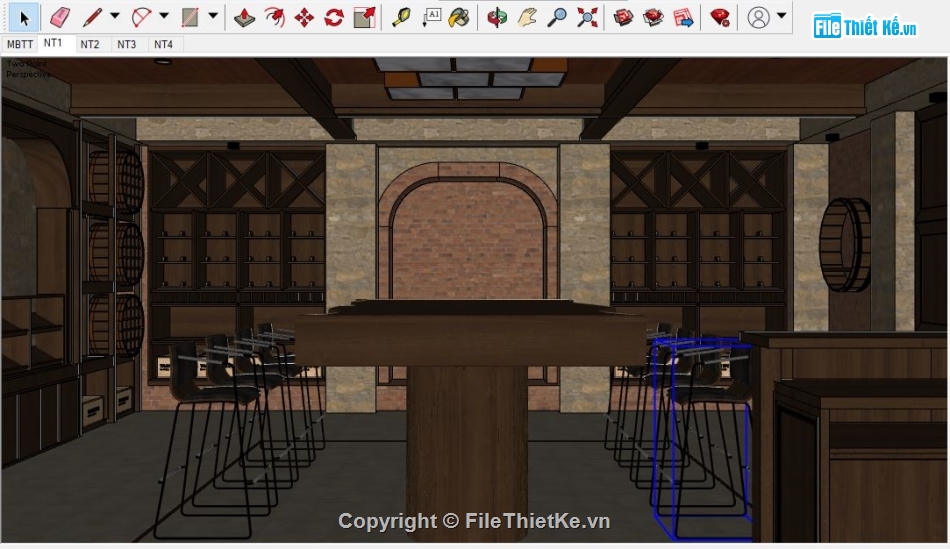 File Su Hầm rượu,File sketchup Hầm rượu,model su Hầm rượu,File skp Hầm rượu,Model Hầm rượu 3DSU