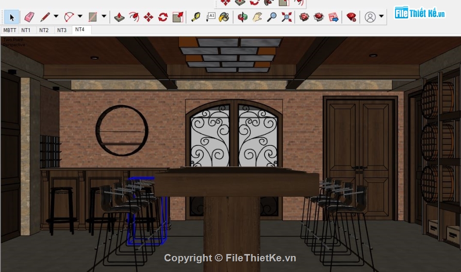 File Su Hầm rượu,File sketchup Hầm rượu,model su Hầm rượu,File skp Hầm rượu,Model Hầm rượu 3DSU