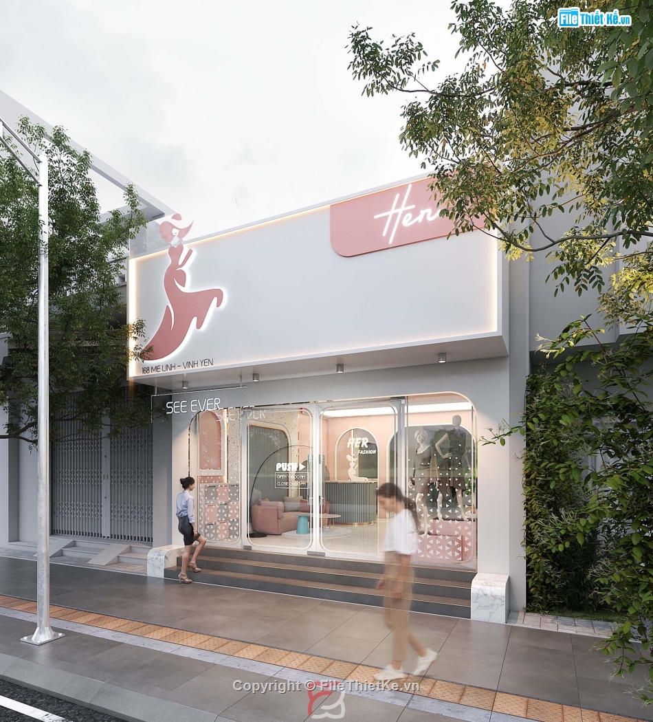 Sketchup quần áo,Sketchup shop quần áo,sketchup shop áo quần,shop quần áo file su,sketchup cửa hàng quần áo,3d sketchup shop quần áo