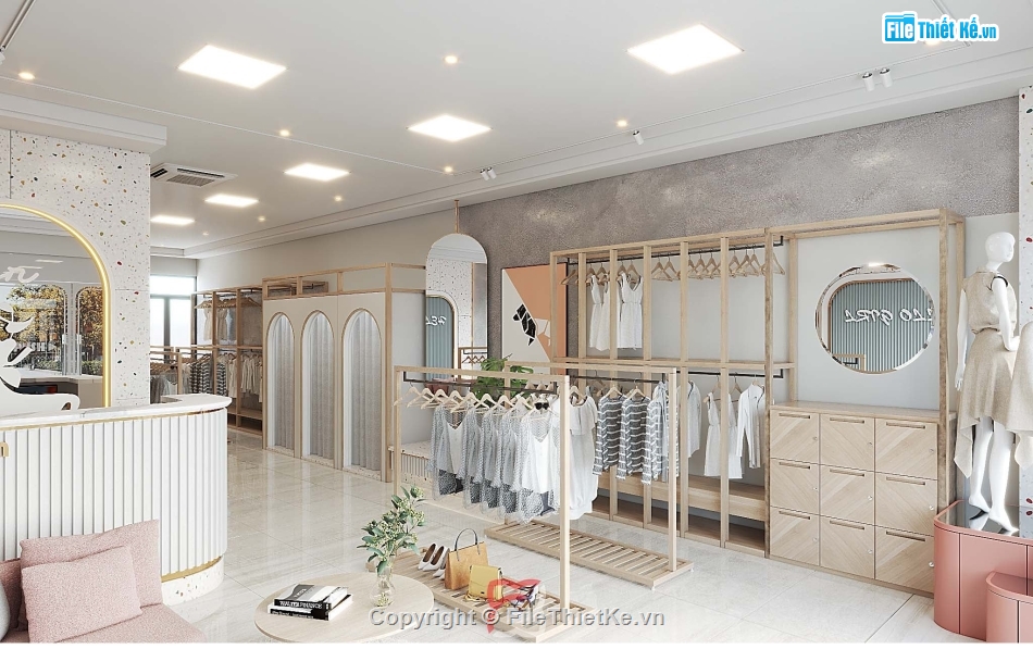 Sketchup quần áo,Sketchup shop quần áo,sketchup shop áo quần,shop quần áo file su,sketchup cửa hàng quần áo,3d sketchup shop quần áo