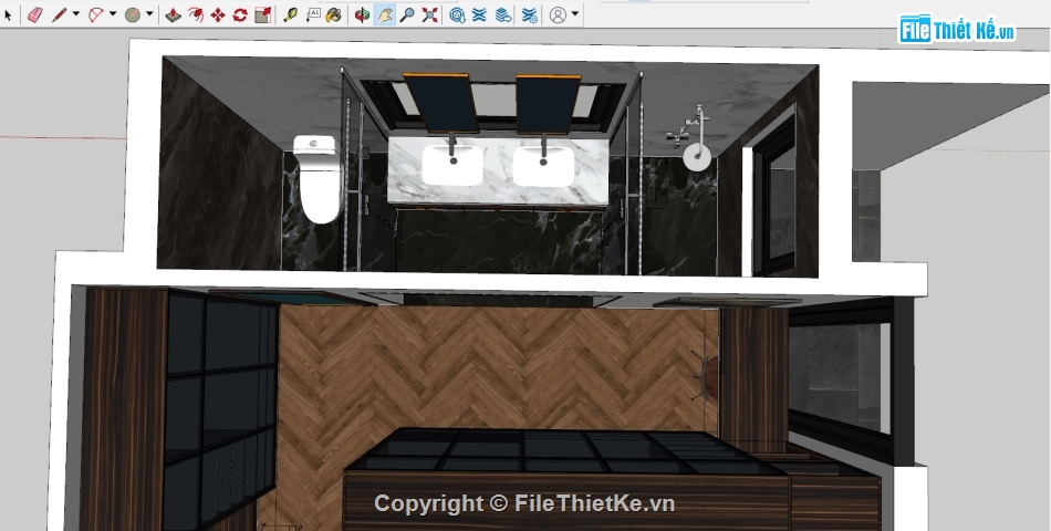 file sketchup phòng ngủ,sketchup phòng ngủ,model sketchup phòng ngủ,sketchup nội thất phòng ngủ,su nội thất phòng ngủ