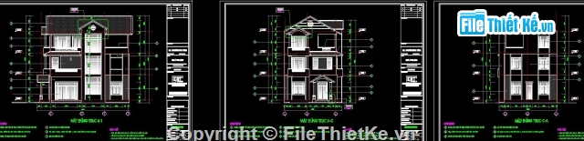 Mẫu biệt thự,Biệt thự 10x20m,Biệt thự gia đình,Biệt thự 3 tầng 1 hầm