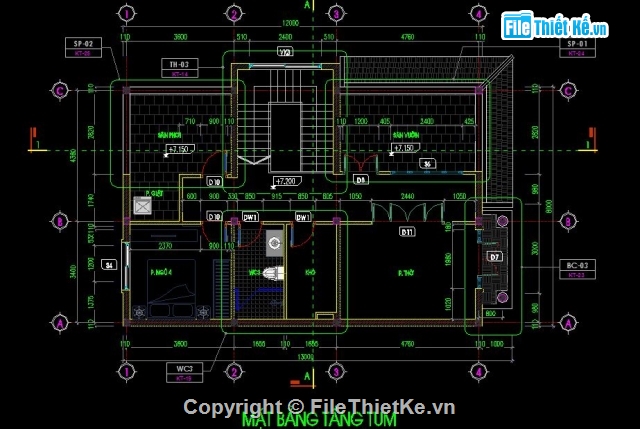 Mẫu biệt thự,Biệt thự 10x20m,Biệt thự gia đình,Biệt thự 3 tầng 1 hầm