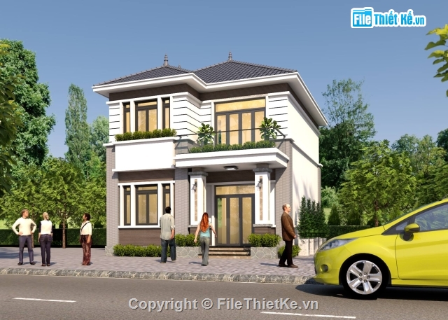 biệt thự phố 2 tầng,biệt thự sketchup,sketchup biệt thự,File sketchup biệt thự phố,biệt thự phố,File sketchup biệt thự 2 tầng