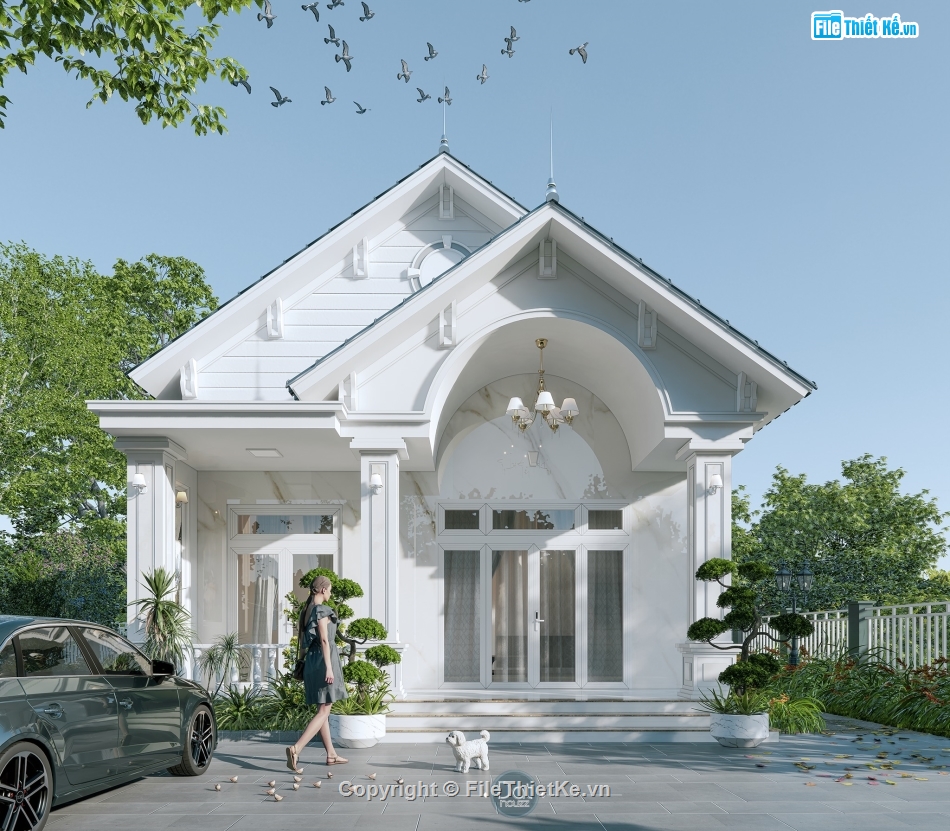 file sketchup biệt thự,file sketchup biệt thự 1 tầng,model sketchup biệt thự 1 tầng,sketchup biệt thự 1 tầng,biệt thự 1 tầng file sketchup