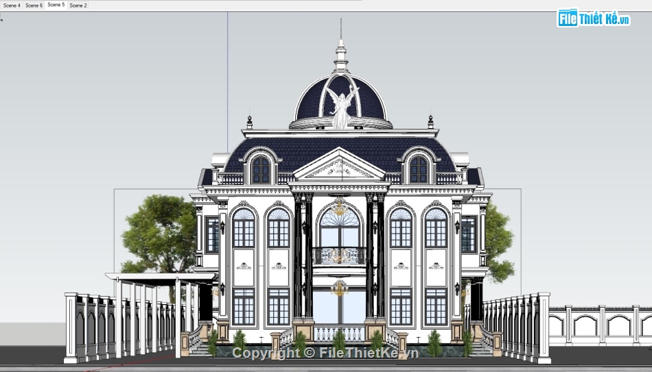 File 3d biệt thự sketchup,file sketchup biệt thự tân cổ điển,file sketchup biệt thự tân cổ,file sketchup biệt thự 2 tầng,model su biệt thự 2 tầng,Model 3dsu biệt thự tân cổ điển