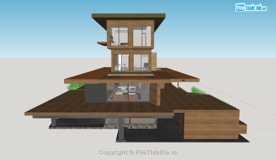 File sketchup biệt thự 3 tầng,model su biệt thự 3 tầng,phối cảnh biệt thự 3 tầng,biệt thự 3 tầng hiện đại