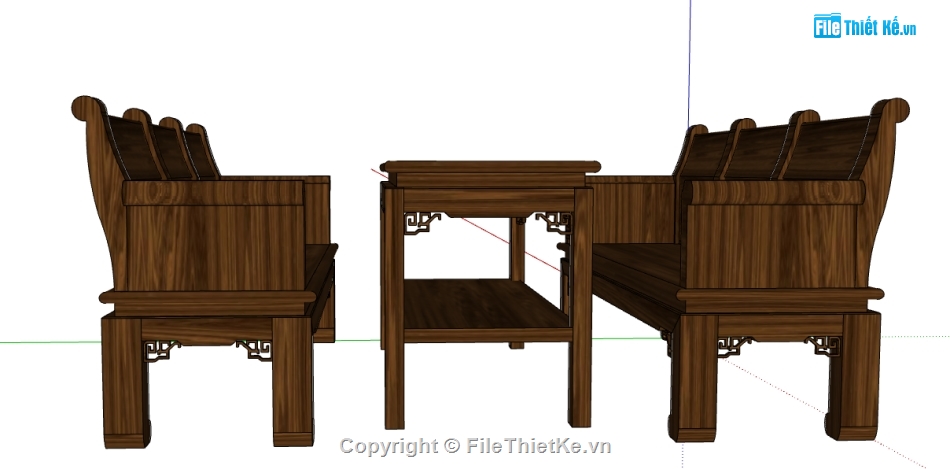 file sketchup bàn ghế gỗ,sketchup trường kỷ,file sketchup trường kỷ,file sketchup bàn ghế