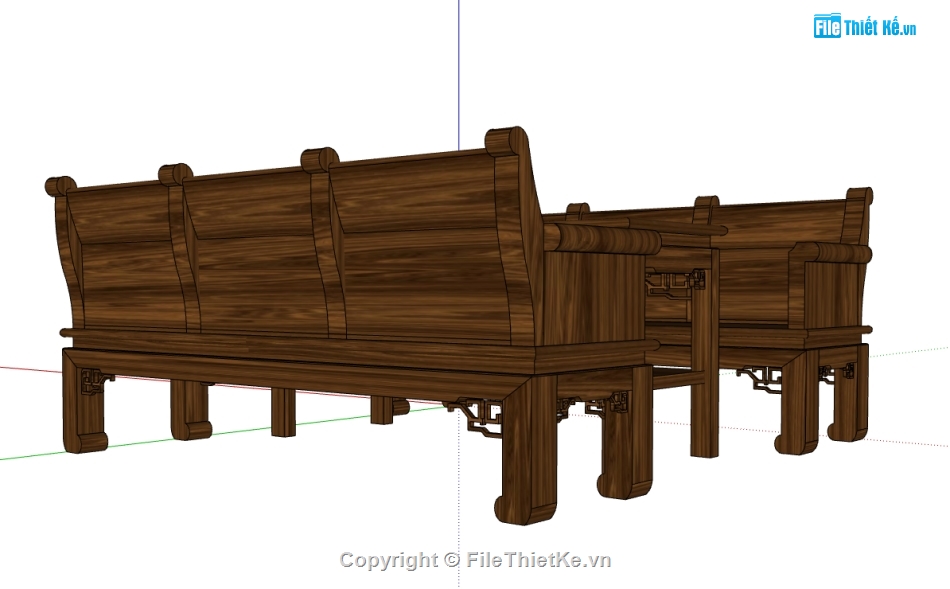 file sketchup bàn ghế gỗ,sketchup trường kỷ,file sketchup trường kỷ,file sketchup bàn ghế