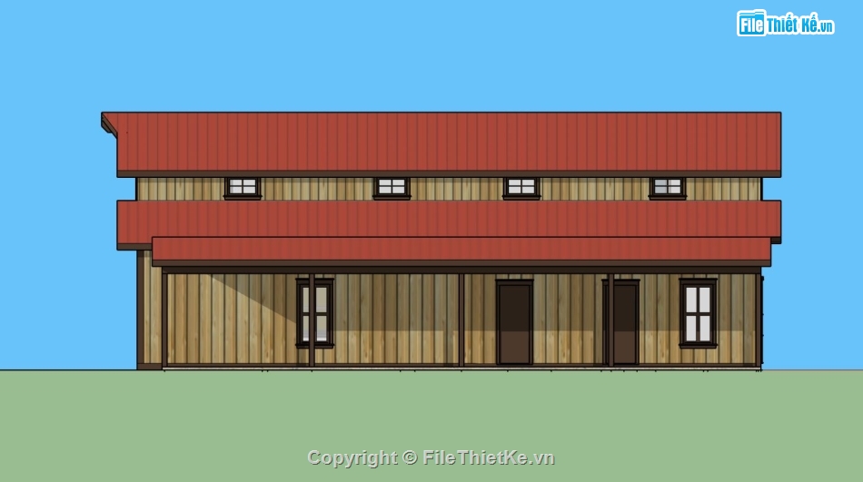 thiết kế kho,mẫu thiết kế nhà kho,sketchup nhà kho