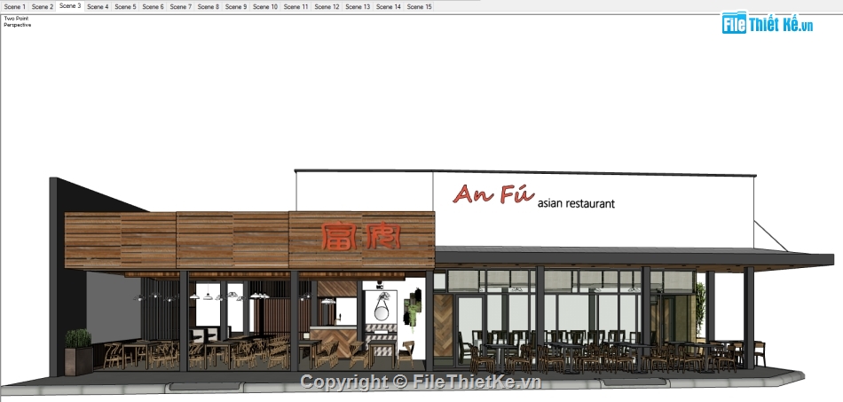 File sketchup nhà quán,sketchup nhà hàng,model sketchup nhà hàng,File sketchup nhà hàng,file sketchup nhà hàng,nhà hàng file sketchup