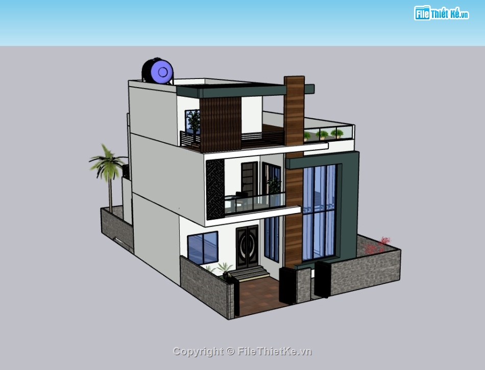 nhà phố 2 tầng,su nhà phố,sketchup nahf phố,su nhà phố 2 tầng,sketchup nhà phố 2 tầng