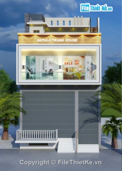 Nhà phố 2 tầng,model su nhà phố 2 tầng,file su nhà phố 2 tầng,sketchup nhà phố 2 tầng,nhà phố 2 tầng model su