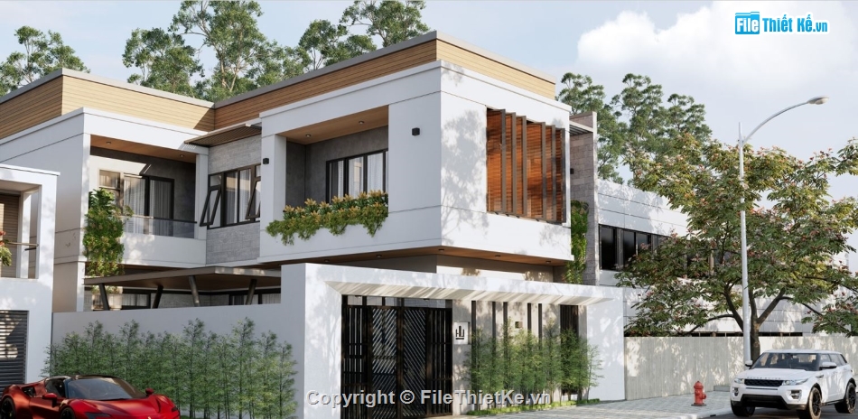 Model sketchup nhà phố 2 tầng,File sketchup nhà phố 2 tầng,Bản vẽ sketchup nhà phố 2 tầng,3D Sketchup nhà phố 2 tầng,sketchup Nhà phố 2 tầng