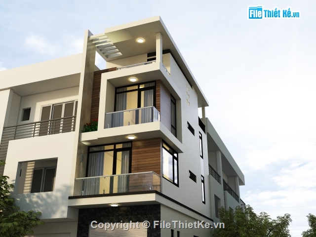 Nha pho 4 tang,Nha pho 2 mat tien,Nha pho 4 tang 2 mat tien
