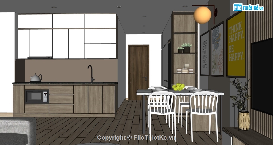 File sketchup chung cư,sketchup nội thất,File sketchup nội thất chung cư,File sketchup nội thất,chung cư