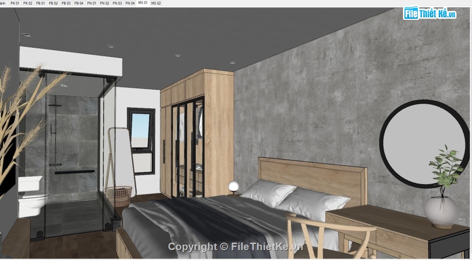 sketchup nội thất,File sketchup nội thất,sketchup nội thất căn hộ,nội thất căn hộ,File sketchup căn hộ,file su nội thất căn hộ