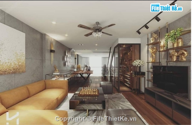 nội thất đẹp,nội thất căn hộ,sketchup nội thất căn hộ,mẫu nội thất căn hộ,File sketchup nội thất