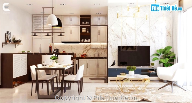 File sketchup nội thất chung cư,Model sketchup nội thất căn hộ chung cư,FREE VRAY NEXT SKETCHUP APARTMENT