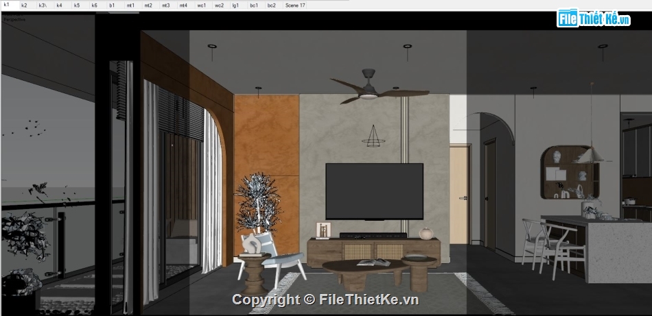 nội thất phòng khách,File sketchup nội thất,sketchup phòng khách,File sketchup nội thất phòng khách,nội thất phòng khách sketchup