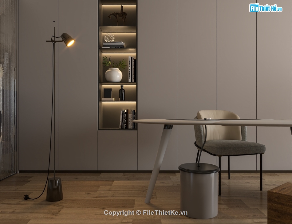 nội thất phòng làm việc,File sketchup nội thất,phòng làm việc,sketchup nội thất,Su thiết kế phòng làm việc