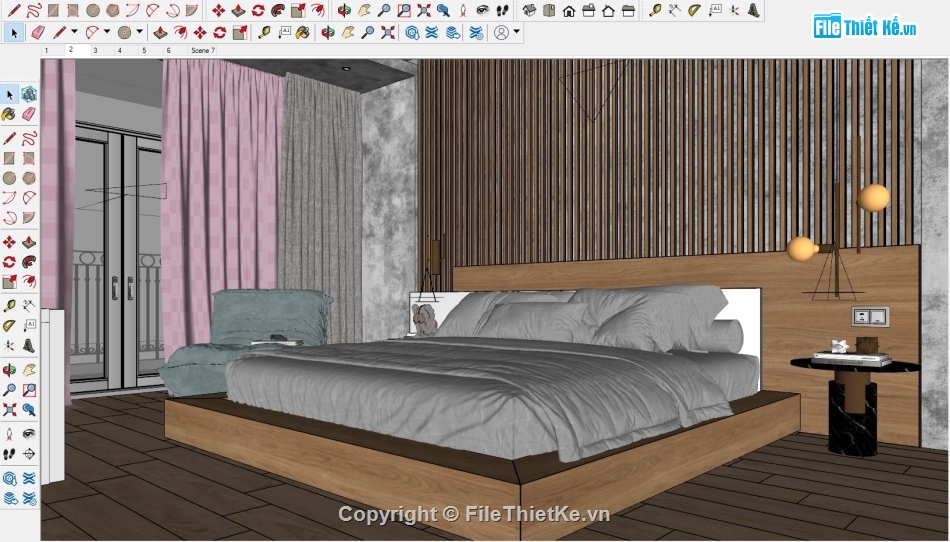 nội thất phòng ngủ,SU nội thất phòng ngủ,File sketchup nội thất,file sketchup phòng ngủ,File SU phòng ngủ,sketchup nội thất phòng ngủ